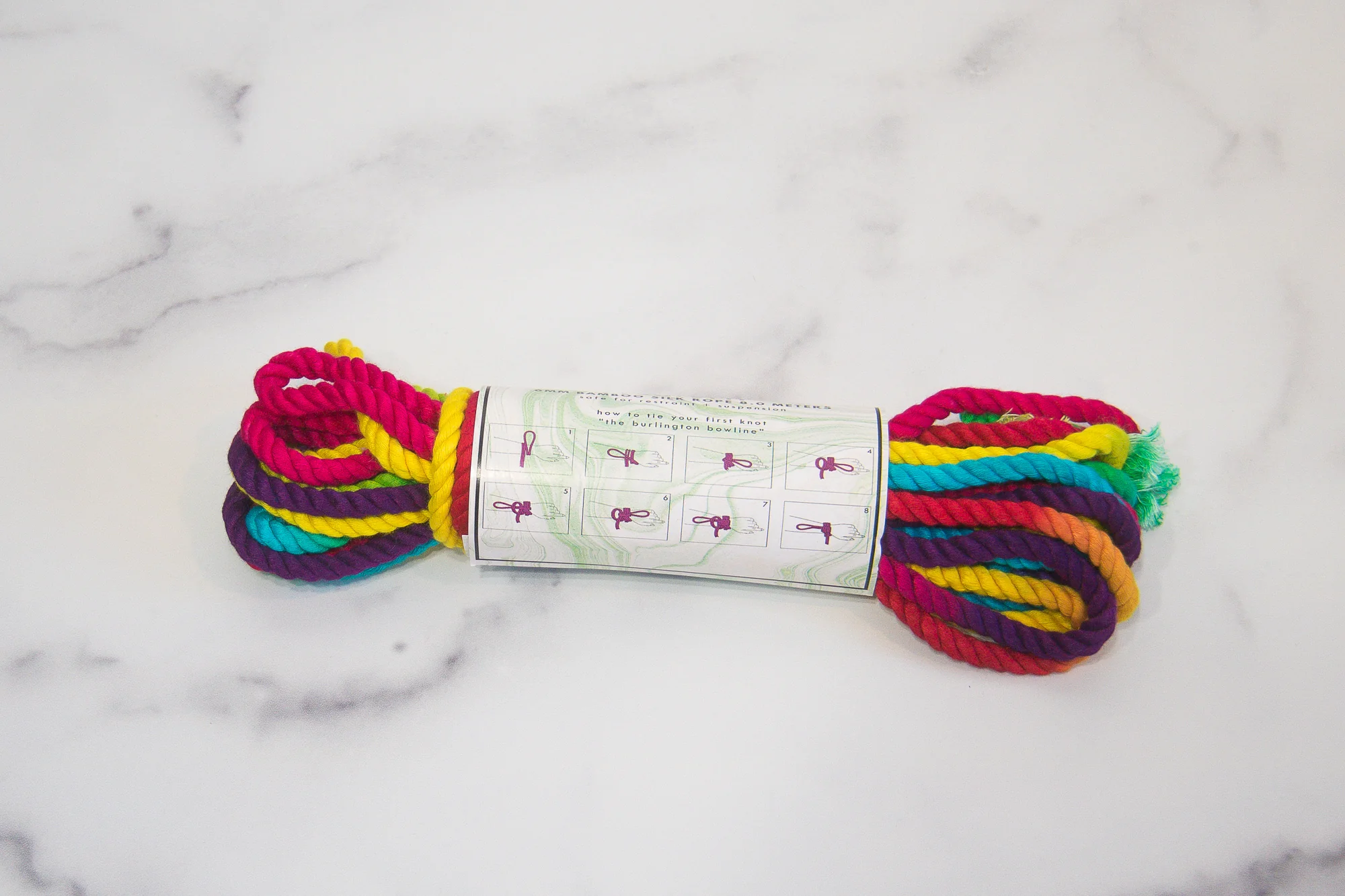 Funfetti Rainbow Bondage Rope - Image 3